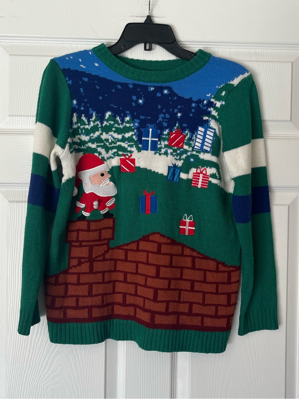 Holiday Time Christmas Santa Holiday Sweater